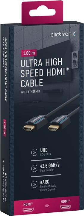 Produktbild clicktronic HDMI (Typ A) — HDMI (Typ A) (1 m)