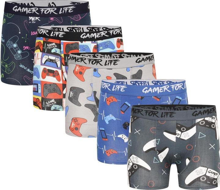 Immagine prodotto Floso Gamer For Life Boxer Controller di Gioco Uomo (S)