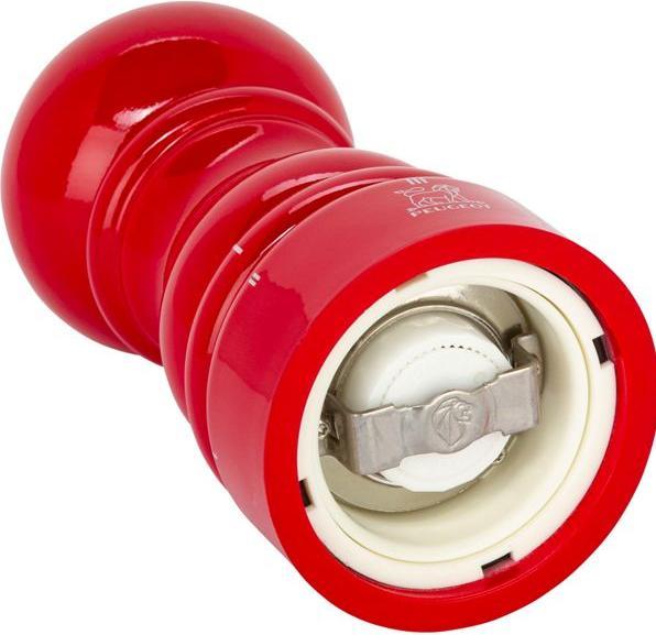 Actual product image Peugeot PARIS U'SELECT Zirlion salt mill red lacquered 12 cm (Salt)