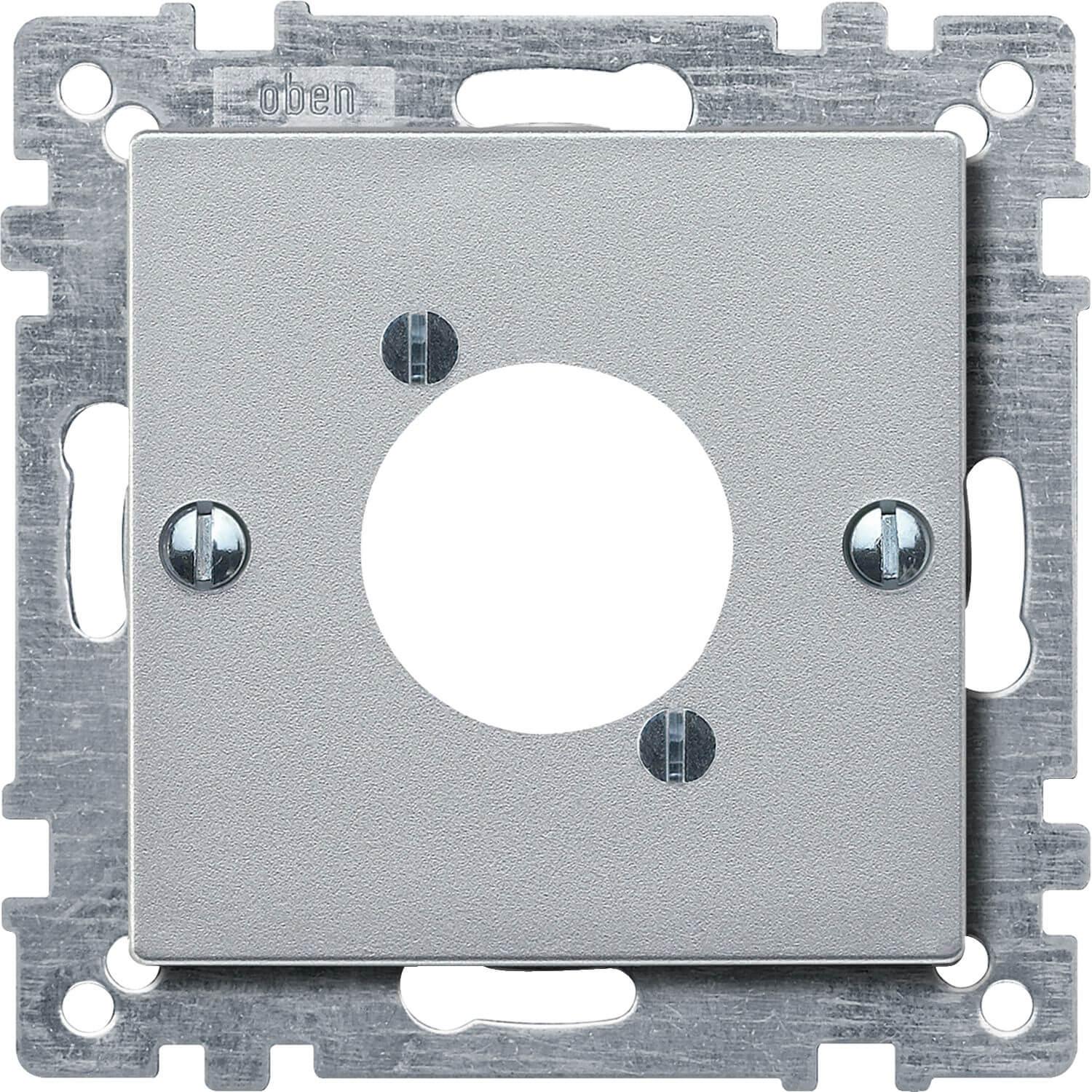 Merten, Zubehör Schalterprogramm, Einsatz XLR 1f System M alu mt 468960