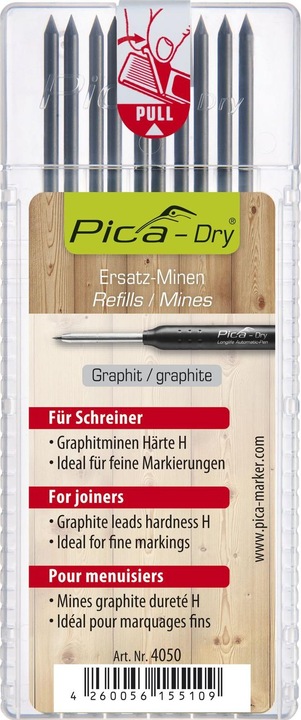 Image du produit Pica Mines de rech. menuisier (Mine de gel, Gris, 2.80 mm)