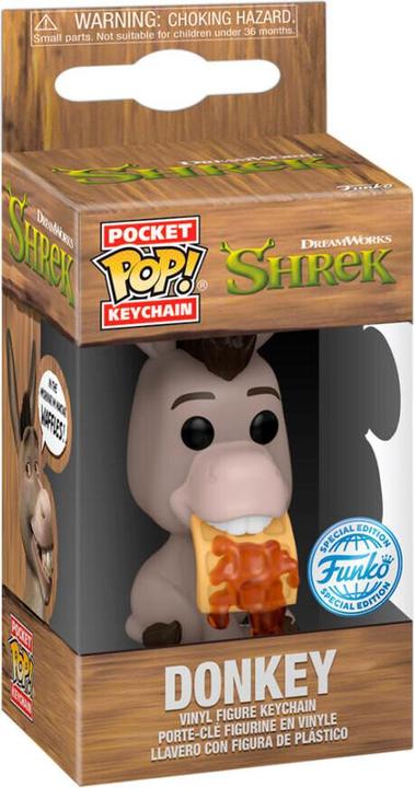 Image du produit Funko Shrek 30th POP! porte-clés vinyle 4 cm Donkey Display (12)