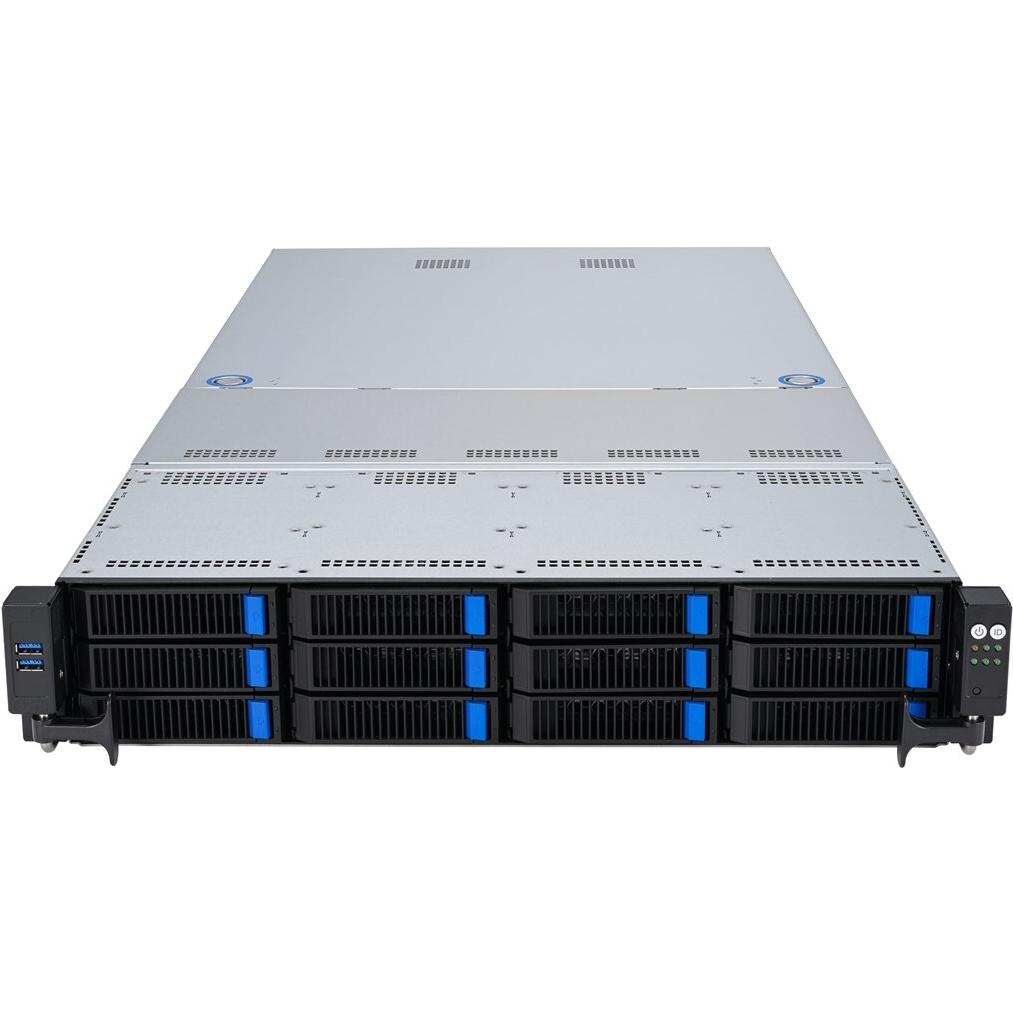 ASUS Server RS521A-E12-RS12U/1G/1.6kW/12NVMe/FAN/RH/OCP/GPU (Rack Server), Server