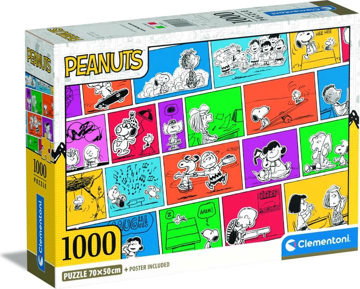 Produktbild Clementoni Puzzle Peanuts Snoopy, 1000 Teile. (1000 Teile)