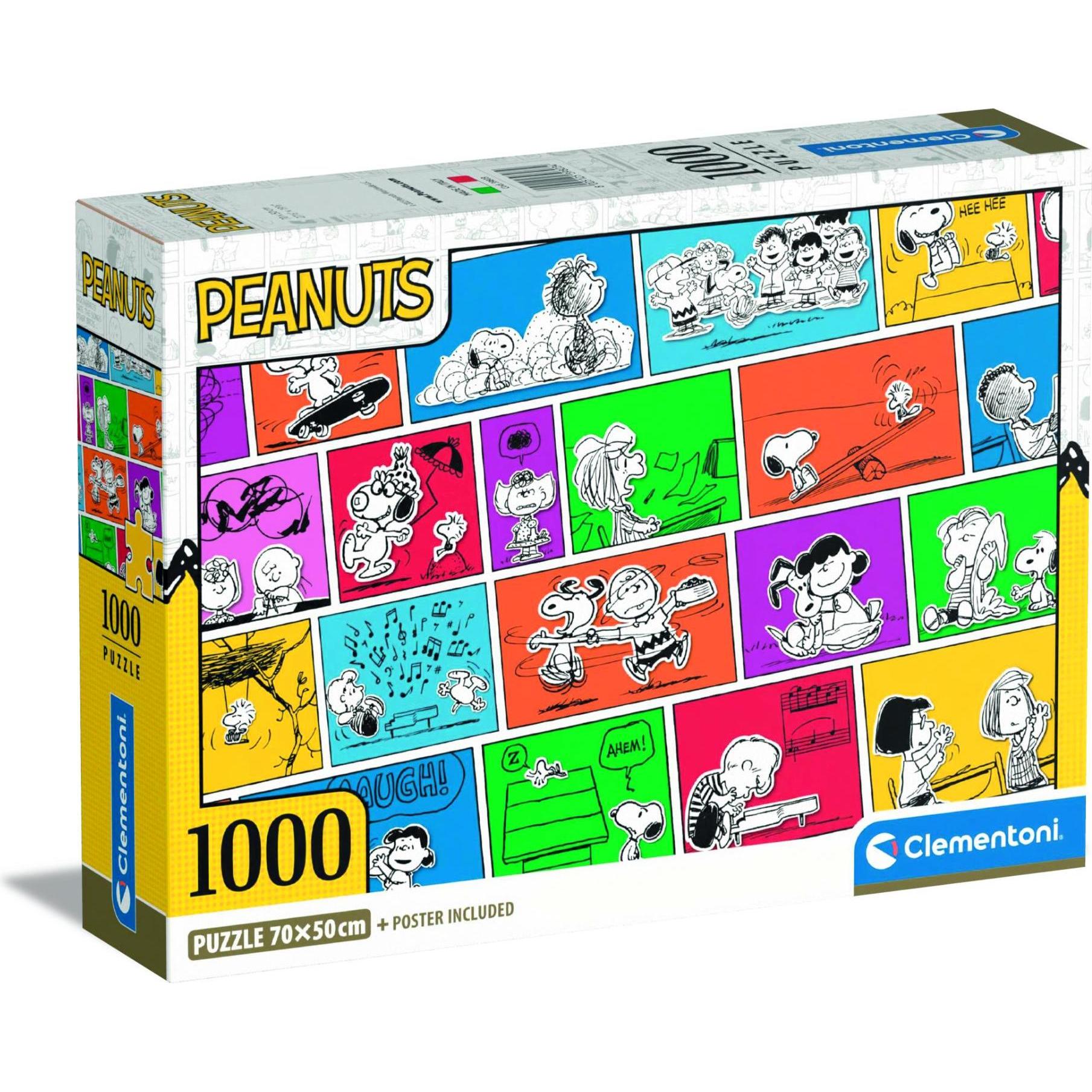 Clementoni Puzzle Peanuts Snoopy, 1000 Teile. (1000 Teile)