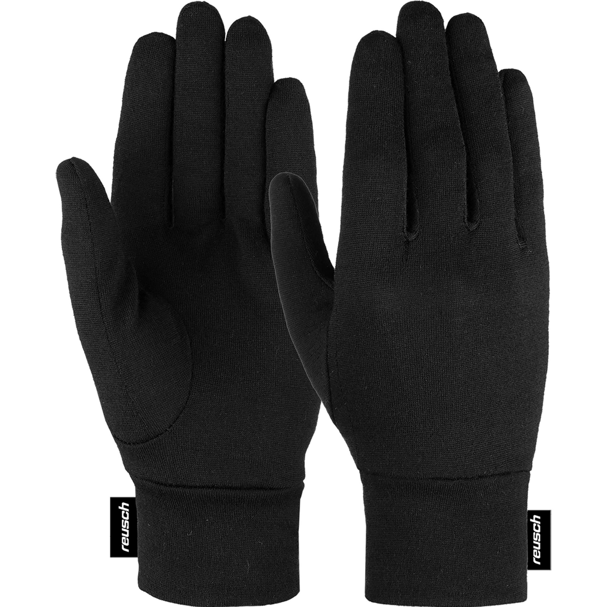 Reusch, Herren, Handschuhe, Merino Wool Conductive, Schwarz, (XS)