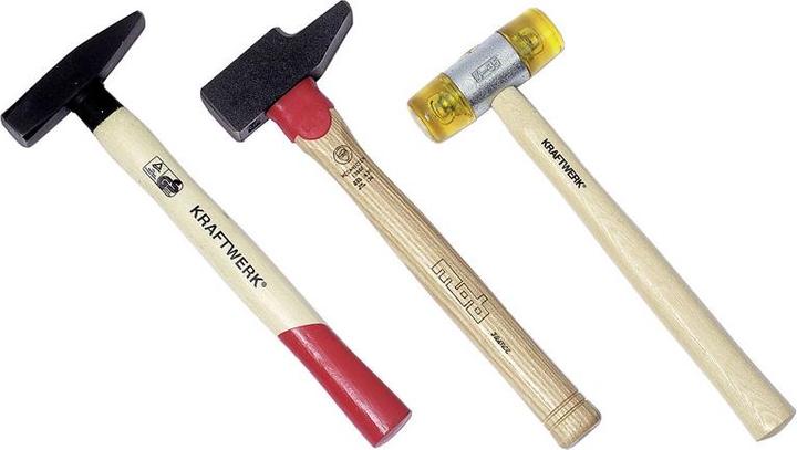 Actual product image Kraftwerk 2302 DIN locksmith hammer (200 g)