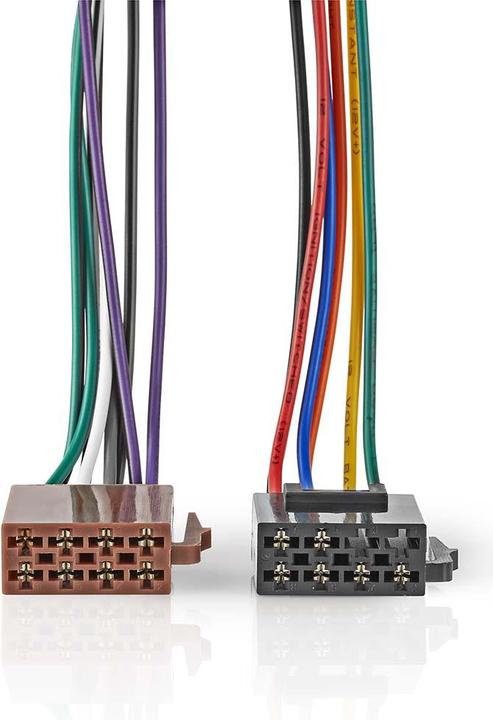 Image du produit Nedis Câble adaptateur ISO | Compatibilité ISO : Standard | 0.15 m | Rond | PVC | Boîte