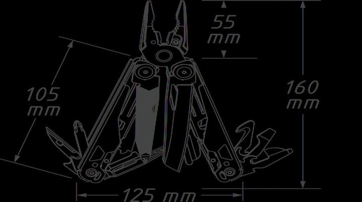 Actual product image HAZET Multitool 13-in-1 (13 Functions)