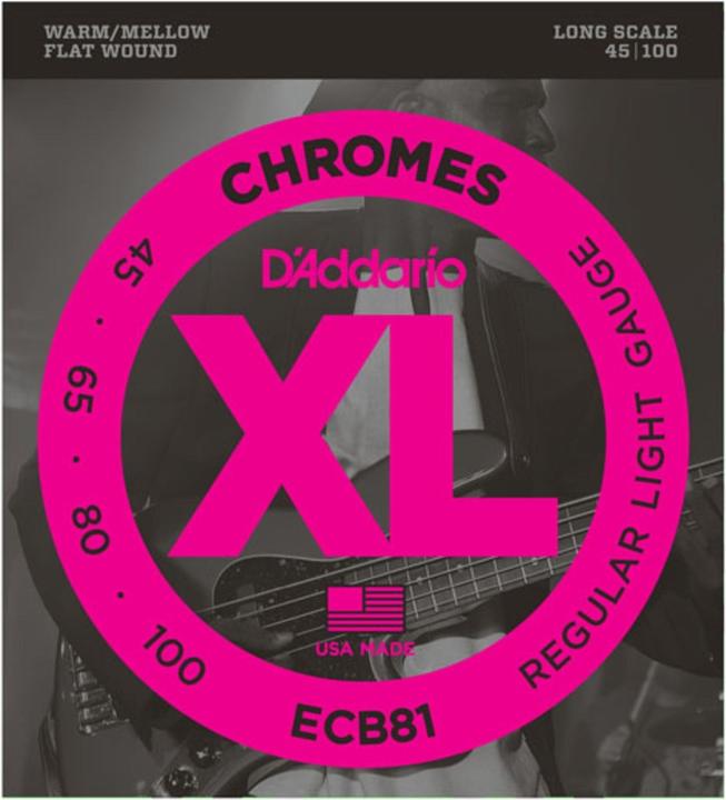 D'Addario ECB81 (4 x, 0.10")