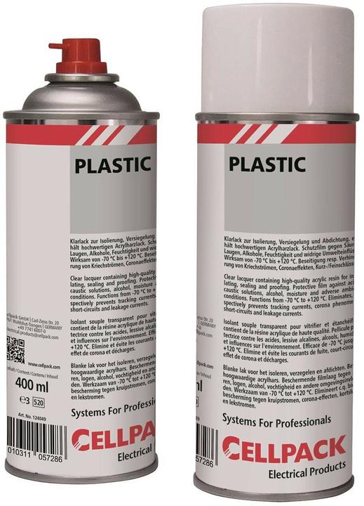 Produktbild CellPack Plastik Klarlack 400 ml
