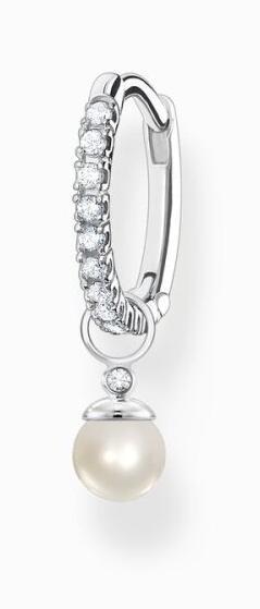 Immagine prodotto Thomas Sabo Creola singola con ciondolo di perle in argento (Argento 925)