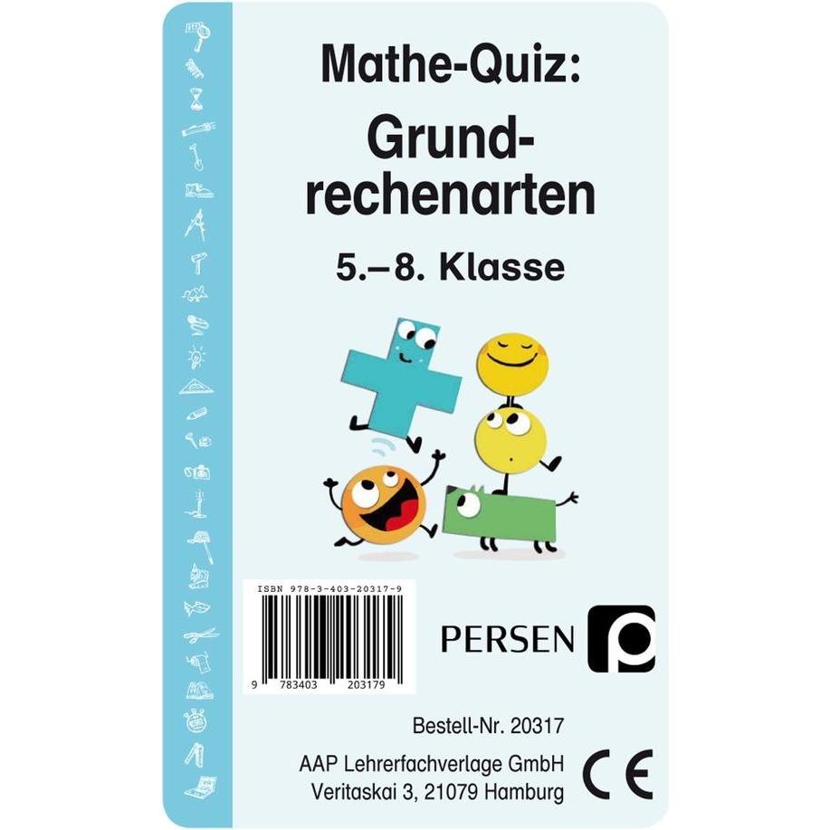 Halen:Mathe-Quiz: Grundrechenarten, Schulbücher von Liv von Halen
