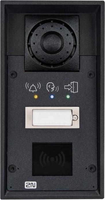2N IP-deurstation IP Force - 1 toets, picto., lezer (Ethernet, Bedraad)