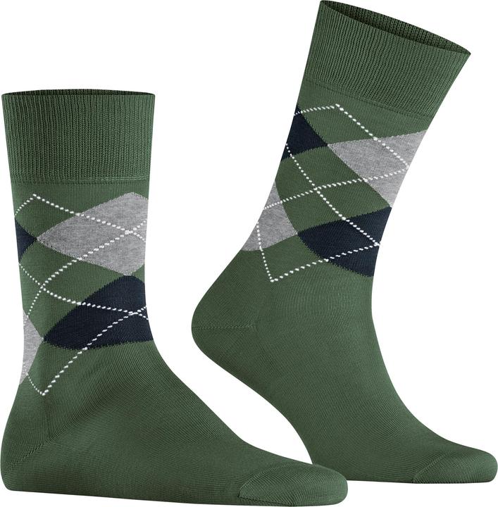 Immagine prodotto Burlington Socken "Manchester" grün/klein gemustert (Confezione singola, 40 - 46)