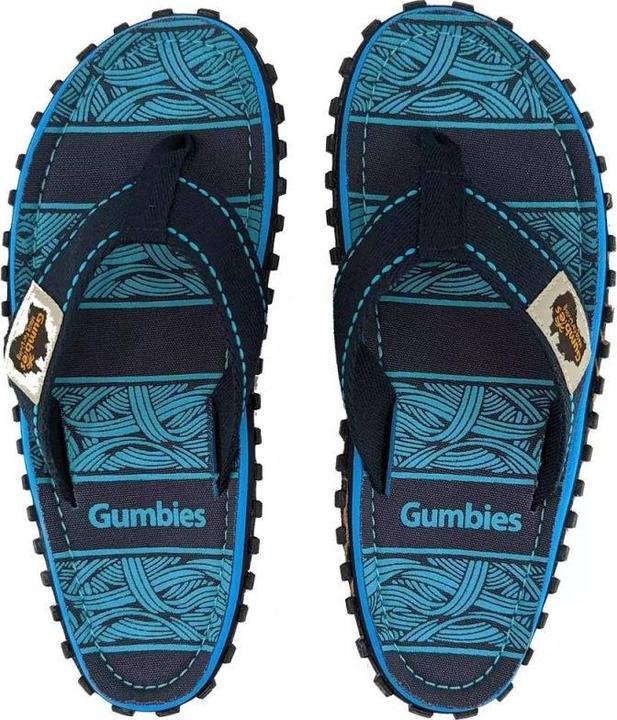 Actual product image Gumbies Navy Waves (41)