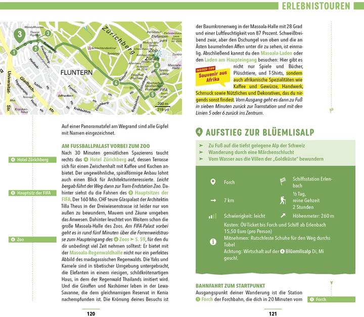 Produktbild Reiseführer Zürich (Deutsch, Gabrielle Attinger, 2022)