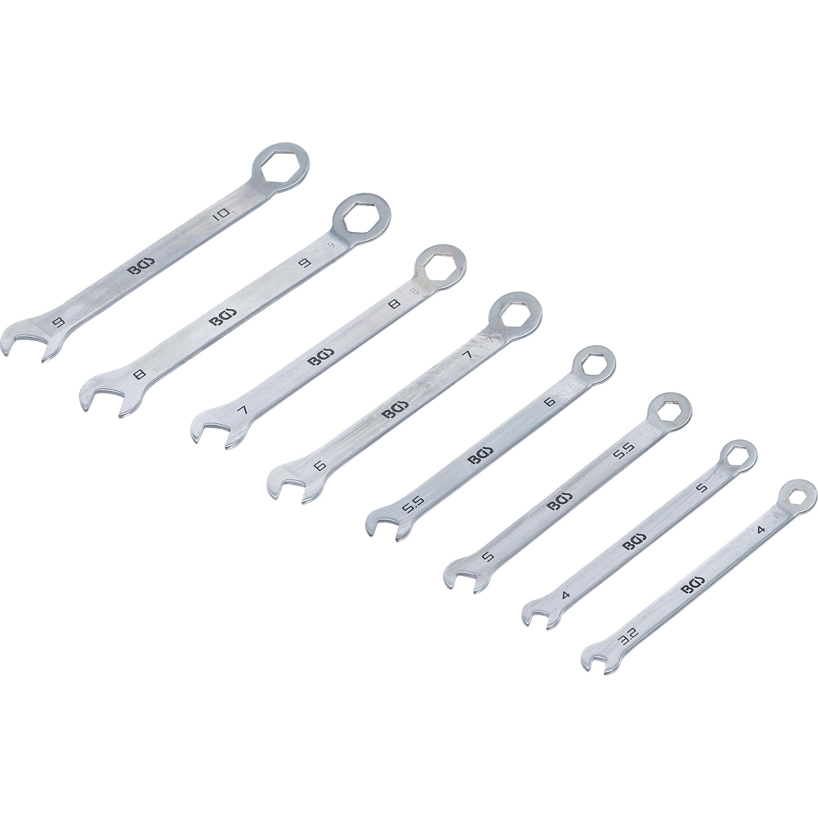 Thumbnail - BGS, Schraubenschlüssel, Maul-Ringschlüssel-Satz Mini-Ausführung SW 4 - 10 mm 8-tlg. (10 mm)