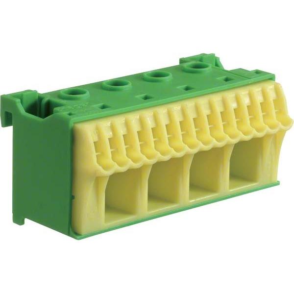 Hager, Verteilerschrank Zubehör, Klemmen QuickConnect PE KN18E 18Klemmstellen