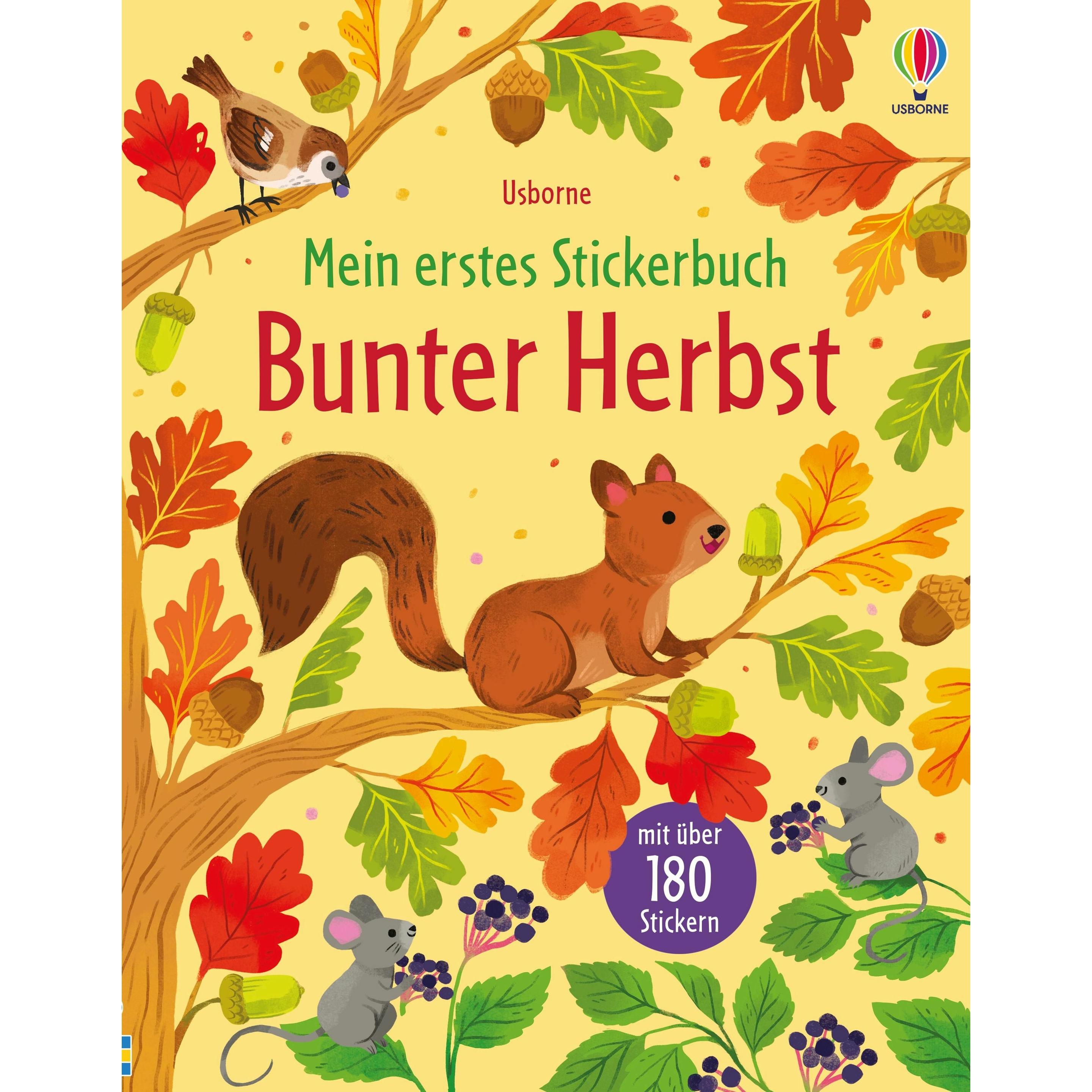 Usborne Publishing, Sticker, Mein erstes Stickerbuch: Bunter Herbst