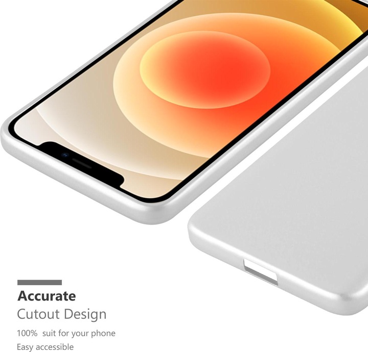 Produktbild Cadorabo TPU Matt Metallic Cover (Apple iPhone 12 mini)
