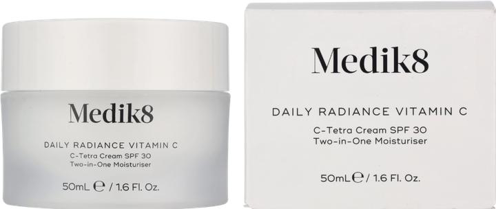 Produktbild Medik8 Daily Radiance Vitamin C C-Tetra Cream SPF 30 Two-in-One Moisturiser 50ml (Körpercreme, 50 ml)
