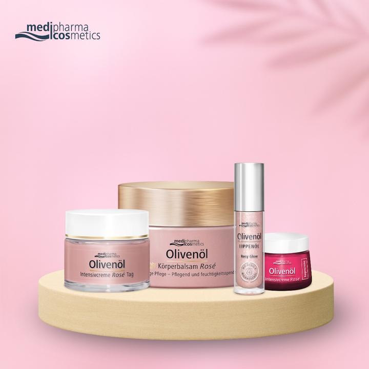 Produktbild Dr. Theiss Olivenoel Koerperbal Rose (Körpercreme, 250 ml)