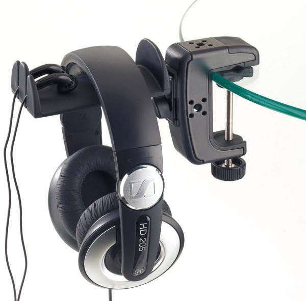 Produktbild K&M Kopfhörerhalter mit Tischklammer 16085