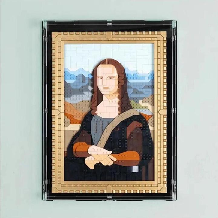 Actual product image iDisplayit Acrylic display for LEGO® 31213 Mona Lisa (31213)