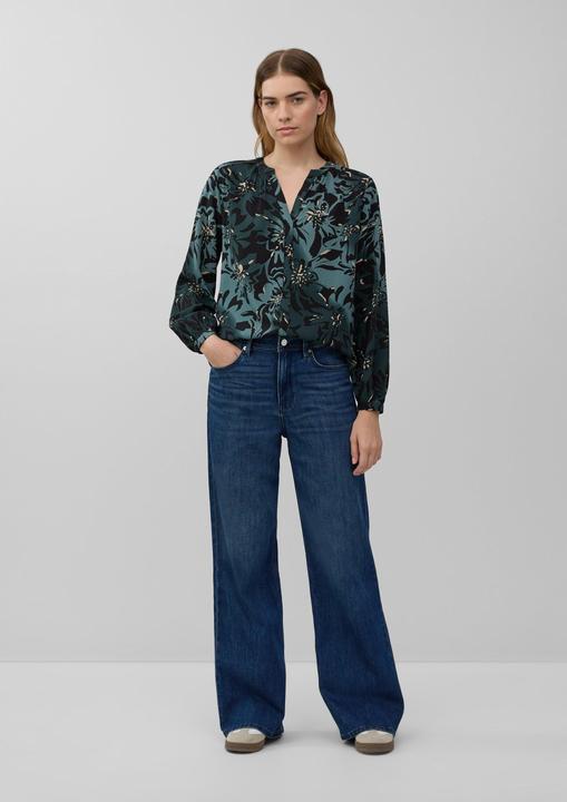 Immagine prodotto s.Oliver Bluse Tunikabluse aus Viskosemix mit All-over-Print (40)