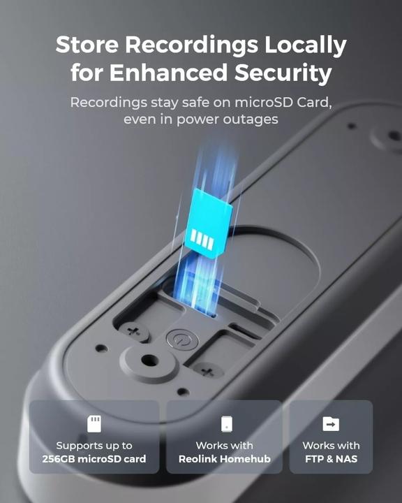 Image du produit Reolink Sonnette vidéo sans fil 4MP