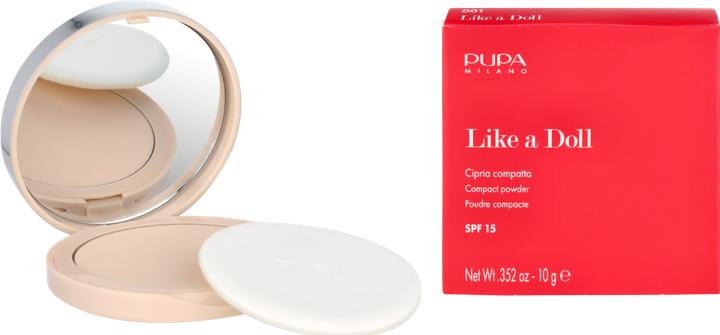 Immagine prodotto Pupa Milano Like A Doll Cipria Compatta Pelle Nuda 001 Porcellana (001)
