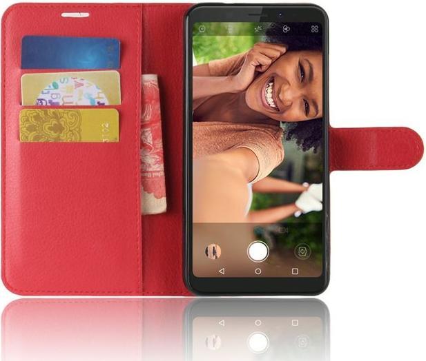 Actual product image MU Classic Leather cover with litchite texture (Wiko View XL)