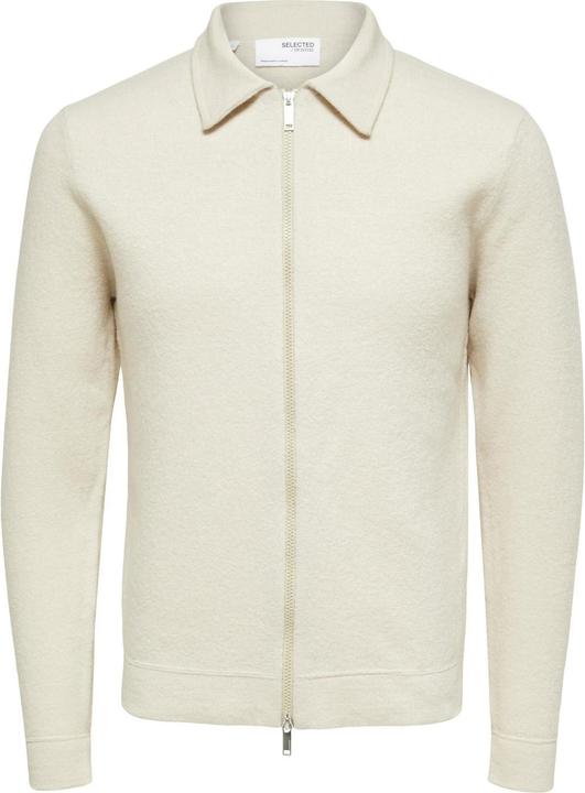 Selected Homme Cardigan con cerniera a maglia (M)