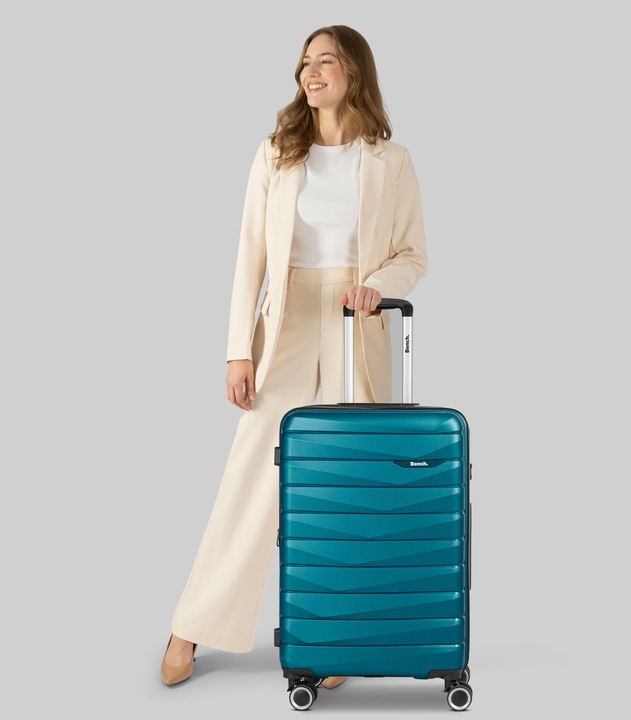 Produktbild Bench Paris 4 Rollen Trolley M 66 cm mit Dehnfalte (74 l, L (90 - 115l))