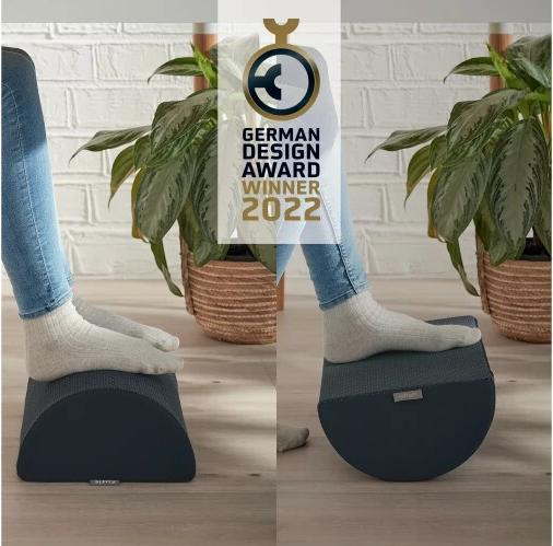 Actual product image Leitz Ergo Cosy footrest (26 x 14 x 40.5 cm)