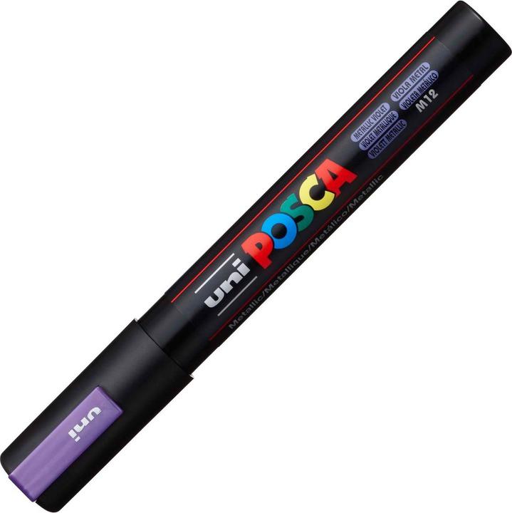 Actual product image Posca Medium marker PC-5M (Violet, 2.50 mm, 1 x)