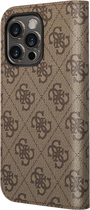 Immagine prodotto Guess GUBKP14XHG4SHW iPhone 14 Pro Max 6.7" brązowy/marrone libro 4G Vintage Gold Logo (Apple iPhone 14 Pro Max)