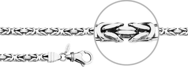 Actual product image Der Kettenmacher King bracelet silver diamond 5.9 mm 21 cm (21 cm, Sterling silver 925)