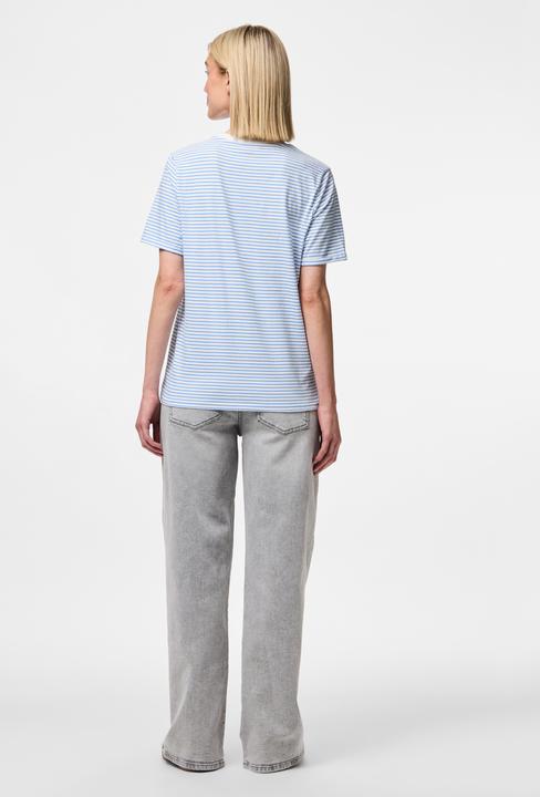 Immagine prodotto Pieces Pcria Ss Fold Up Tee Stripes Noos Bc (L)