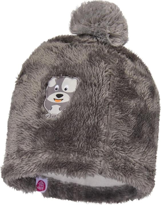 Actual product image Affenzahn Beanie dog recycled fleece grey