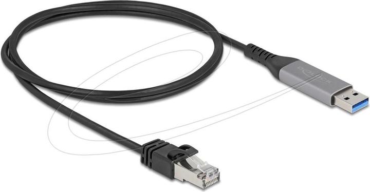 Produktbild Delock USB LAN Kabel USB Typ-A zu RJ45 Gigabit Ethernet 1 m (CAT6, 1 m)