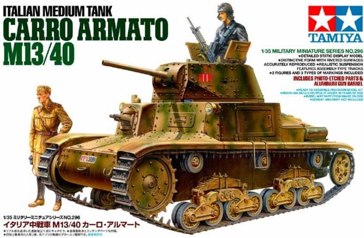 Produktbild Tamiya Italian Medium Tank Carro Armato M13/40