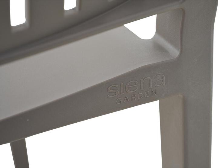 Productafbeelding Siena Garden Lane barkruk, taupe Polypropyleen/glasvezel frame