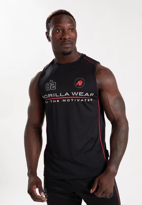 Produktbild Gorilla Wear Broxton Tank Top - Schwarz (XXL)