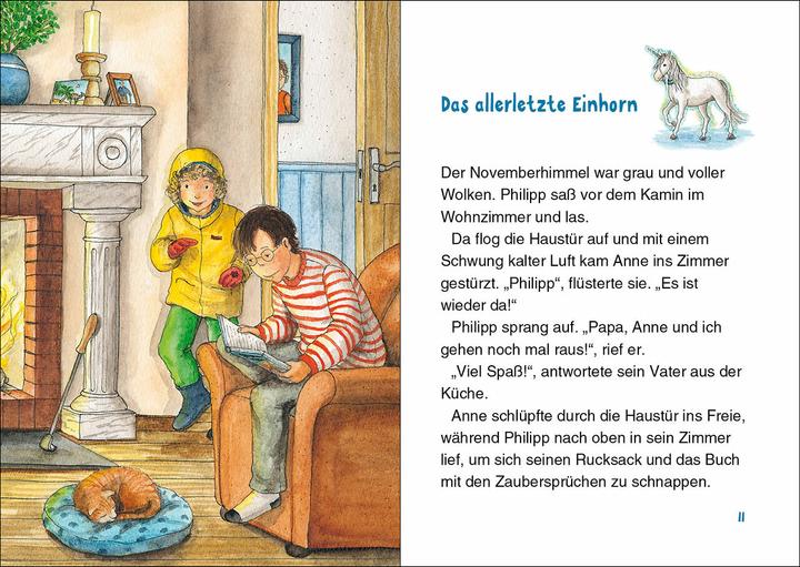Actual product image Magi. Baumhaus junior Einhorn (German, Jutta knipping, Mary Pope Osborne, Sabine Rahn, 2023)