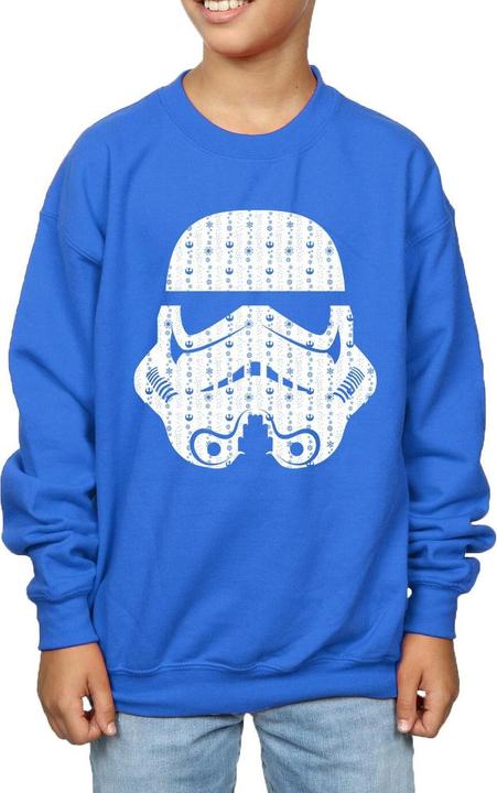 Immagine prodotto Star Wars Christmas Stormtrooper Helmet Felpa Ragazzi (128)