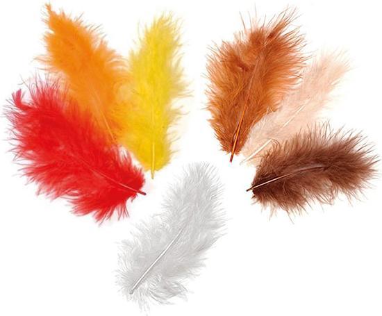 Actual product image Glorex Marabufedern ca. 15St mix