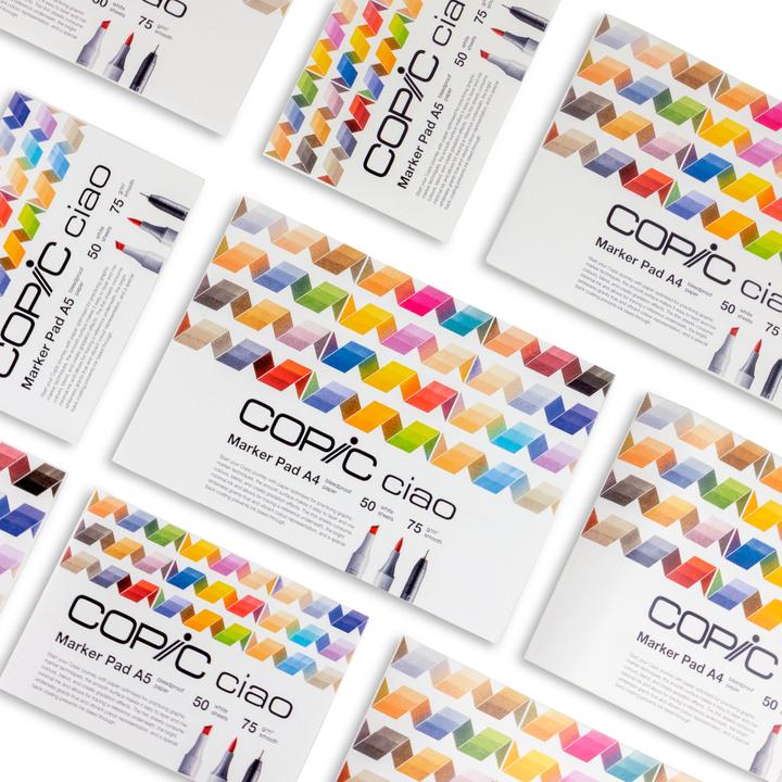 Actual product image Copic Marker Pad A5 (White, 50 x)