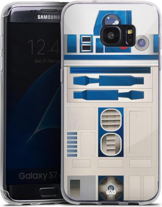 Actual product image DeinDesign Silikon Hülle für Samsung Galaxy S7 Edge Handyhülle Case Smartphone Schutzhülle Star Wars (Samsung Galaxy S7 Edge)